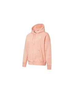 Свитшот женский бежевый/красный Puma