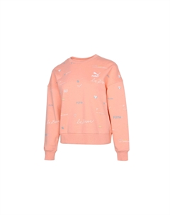 Свитшот женский коралловый Puma