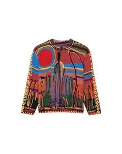 Свитер женский, красный / синий Givenchy