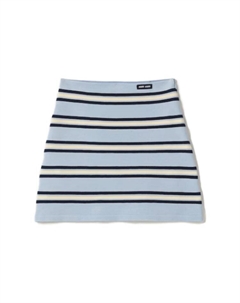 Юбка повседневная женская светло-голубая Miu miu