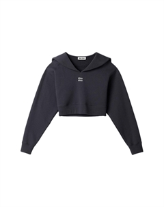 Свитшот женский, синий Miu miu