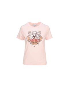 Футболка женская, розовый Kenzo