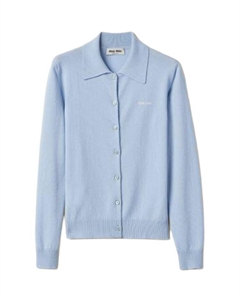 Кардиган женский, светло-голубой Miu miu