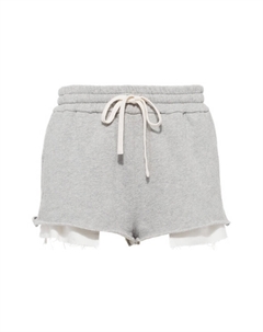 Шорты женские, серый Miu miu