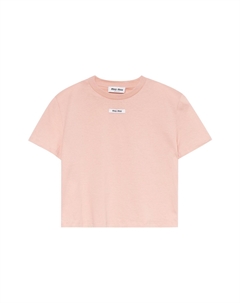 Футболка женская, розовый Miu miu