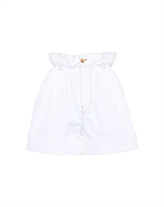 Шорты женские, белый Miu miu