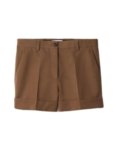 Шорты женские, коричневый Miu miu