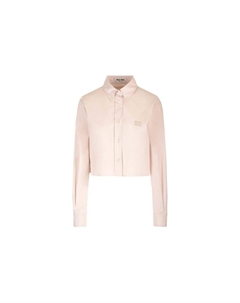 Рубашка женская розовая Miu miu