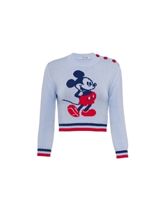 Свитер женский Disney X, серый Miu miu