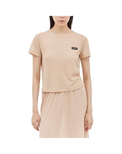 Футболка женская, бежевый Miu miu