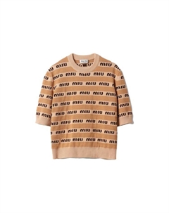 Свитер женский, коричневый Miu miu