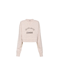 Свитшот женский, песочно-желтый Miu miu