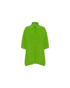 Рубашка женская, зеленый Miu miu