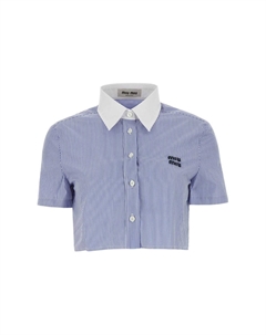 Рубашка женская, синий Miu miu