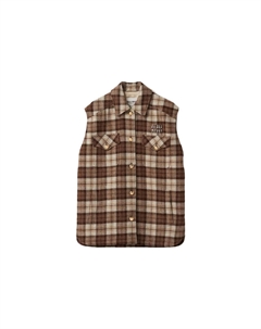 Жилет женский, мультиколор Miu miu