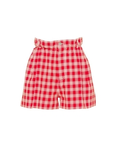 Шорты женские, красный Miu miu