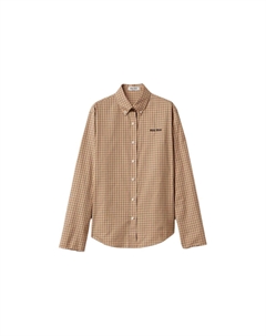 Рубашка женская, песочный Miu miu