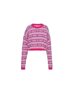 Свитер женский, розовый Miu miu