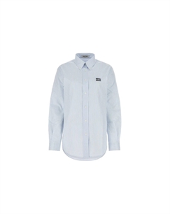 Рубашка женская светло-голубая, светло-голубой Miu miu