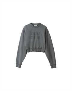 Толстовка женская, серый Miu miu