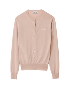 Кашемировый свитер женский белый Miu miu