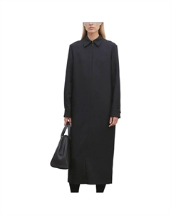 Платье с длинными рукавами женское черное The row