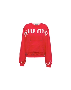 Толстовка женская, красный Miu miu