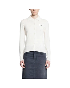 Кардиган женский, белый Miu miu