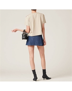 Футболка женская, хаки Miu miu