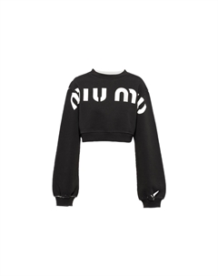 Толстовка женская, черный Miu miu