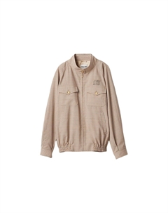 Куртка женская цвета известняка Miu miu