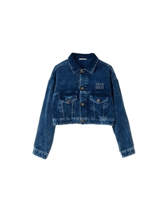 Куртка женская джинсовая, синий Miu miu
