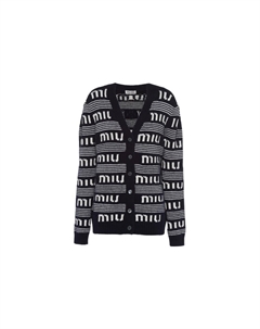 Свитер женский кашемировый, черный Miu miu