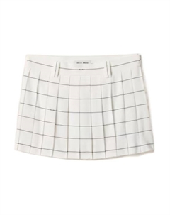 Юбка повседневная женская белая Miu miu