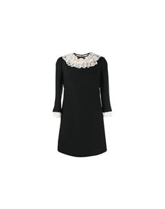 Платье с длинными рукавами женское черное Miu miu