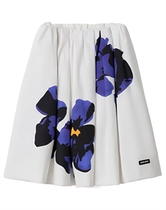 Юбка, белый/фиолетовый Miu miu