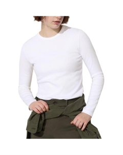 Женский лонгслив, белый Uniqlo