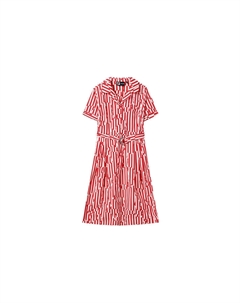 Платье с короткими рукавами женское с принтом по всей поверхности Fila