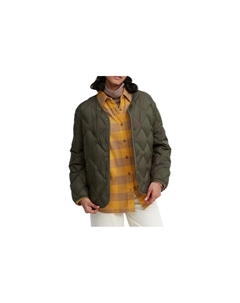 Стеганная куртка легкая, 56 оливковый Uniqlo