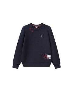 Свитшот женский темно-синий Fila