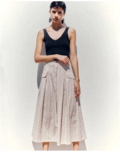 Расклешенная юбка, цвет Crudo Сфера