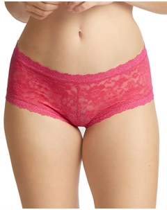 Кружевные брюки-кюлоты со средней посадкой, розовый Hanky panky