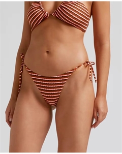 Низ бикини Valley с завязками, структурированной тканью и подкладкой, мультиколор Robin collection