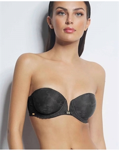 Бюстгальтер-бандо без бретелек, черный Selmark