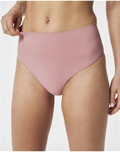 Утягивающие стринги с высокой талией из переработанного нейлона, розовый Spanx