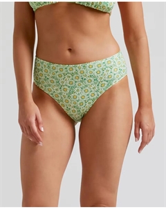 Высокие плавки бикини Lupita из структурированной ткани и подкладки, мультиколор Robin collection