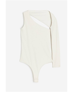 Боди Asymmetric Thong, кремовый H&m