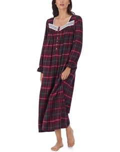 Балетное платье из хлопковой фланели с длинными рукавами, цвет Red Plaid Eileen west