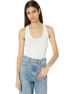 Роскошное боди в рубчик-борцовку RIB404, белый Commando