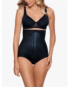 Трусики с высокой талией LYCRA® FitSense, черный Miraclesuit